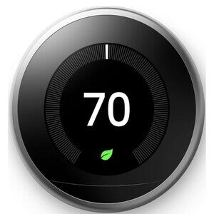 USED - Google Nest Learning Thermostat - 3rd Gen - Programmable Smart Thermostat